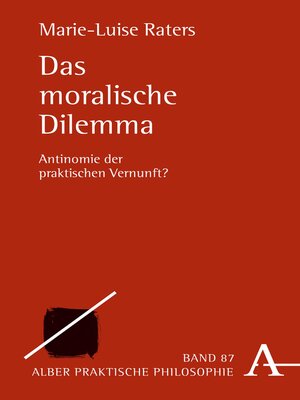 cover image of Das moralische Dilemma